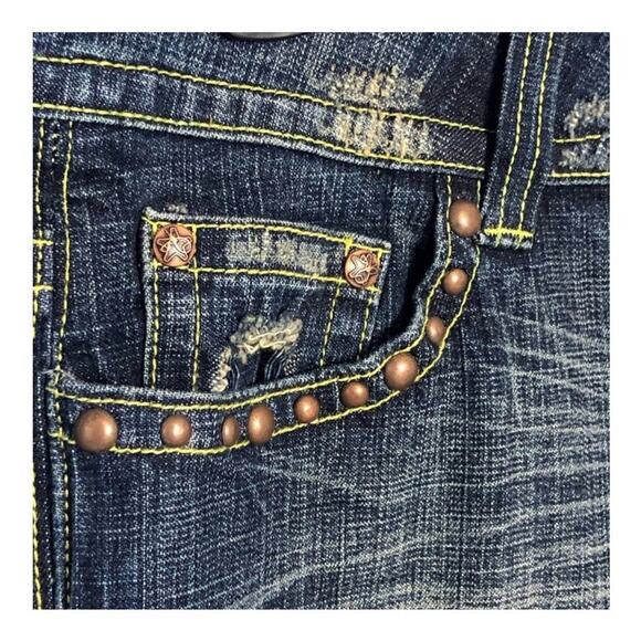 J-Star Light Ombré Bootcut Jeans Size 5/6 NWT Festival Western Style - Picture 2 of 11